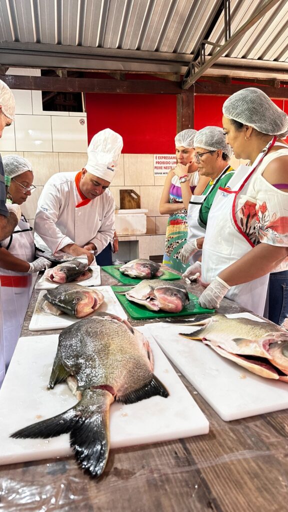 Distrito Águas do Miranda recebe curso de 'Cortes e Cocções de Peixes e Frutos do Mar'