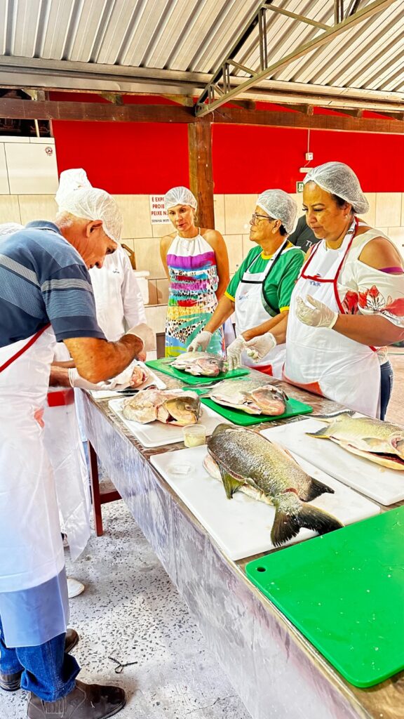 Distrito Águas do Miranda recebe curso de 'Cortes e Cocções de Peixes e Frutos do Mar'