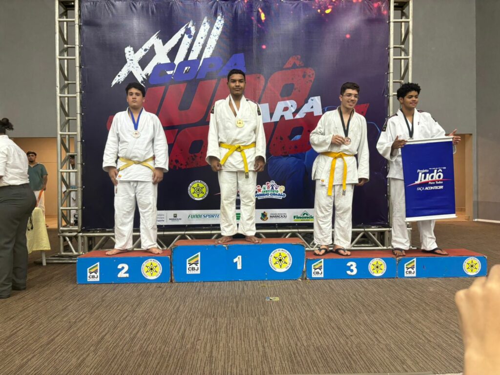 Atletas de Bonito conquistam medalhas na 6ª etapa do Circuito Estadual de Judô