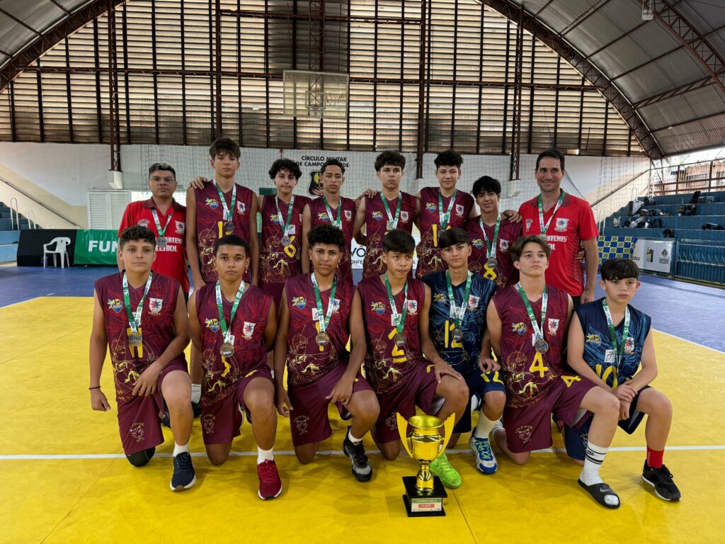 Bonito conquista bronze no sub-15 em Campeonato Estadual de Voleibol