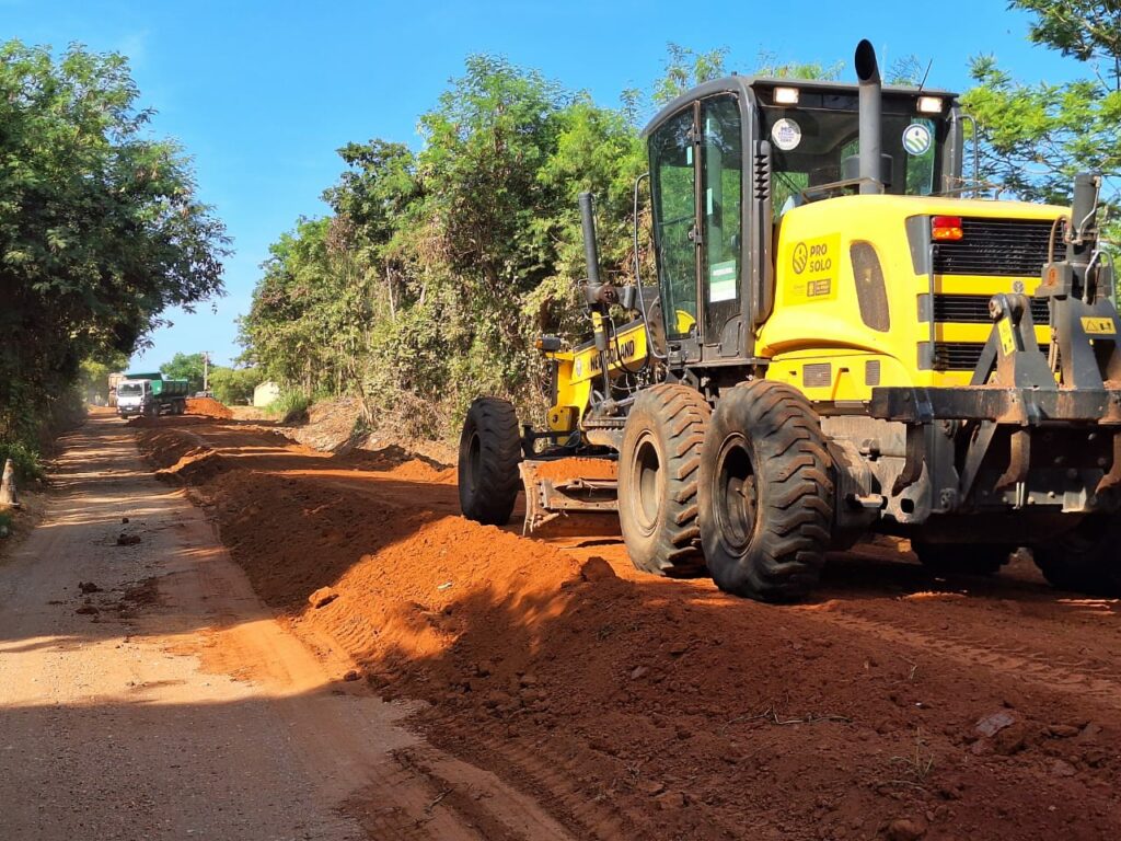 Estrada de acesso ao Aterro Sanitário está fechada para ações de conservação de água e solo