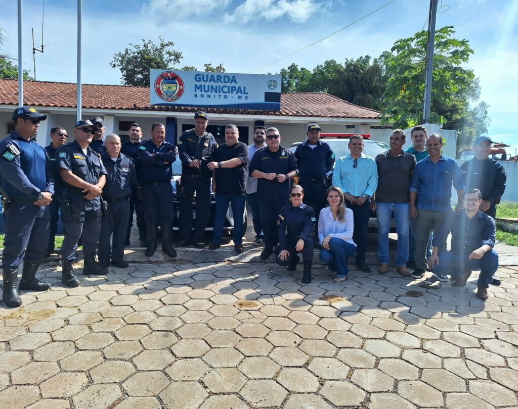 Guarda Municipal de Bonito recebe dois novos veículos para reforço na segurança pública